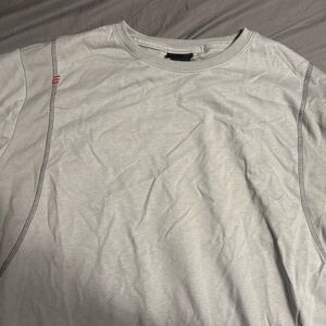 Ariat Light Gray long Sleeve Tee